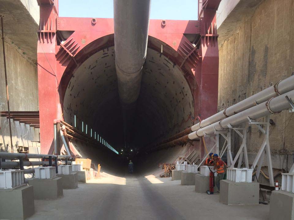 New Suez Tunnel Water Discharge System Project